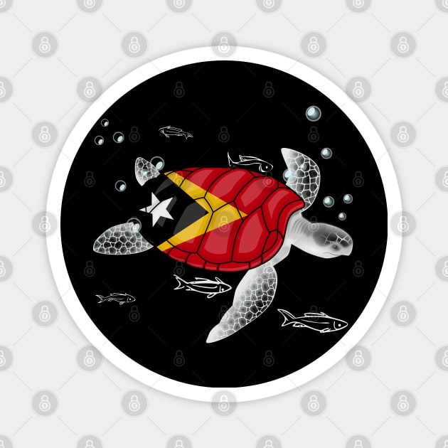 East Timor Turtle Magnet by Fusti